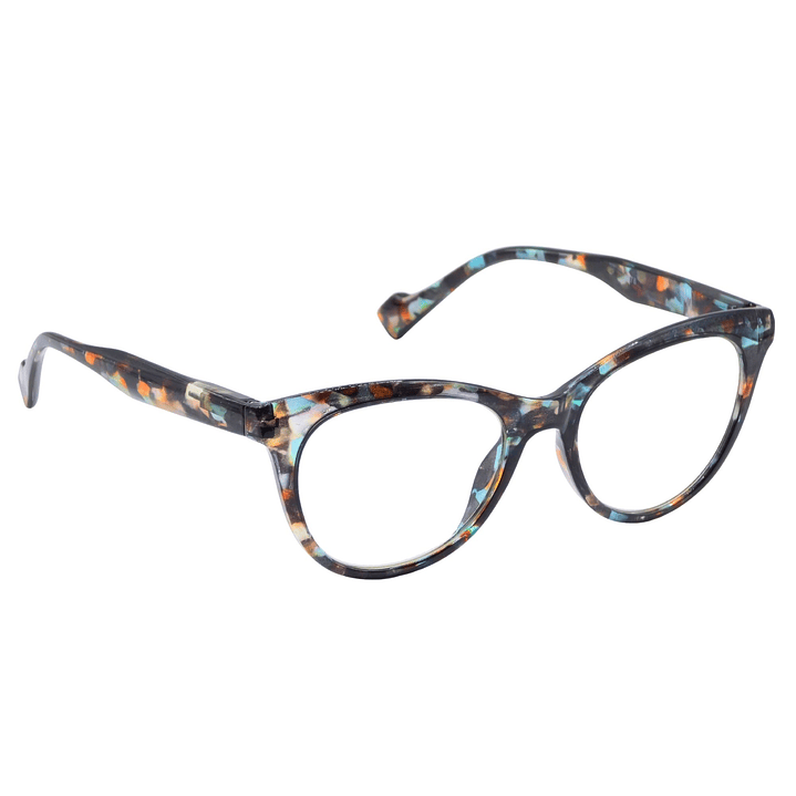 Mosaic Nocturne – Lentes de Lectura Multicolor Oscuro para Mujer 1