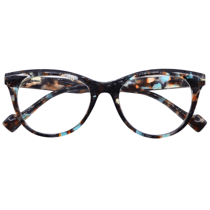 Mosaic Nocturne – Lentes de Lectura Multicolor Oscuro para Mujer 4