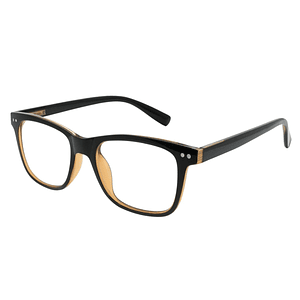 Vector Bronze – Lentes de Lectura Negro/Café para Hombre