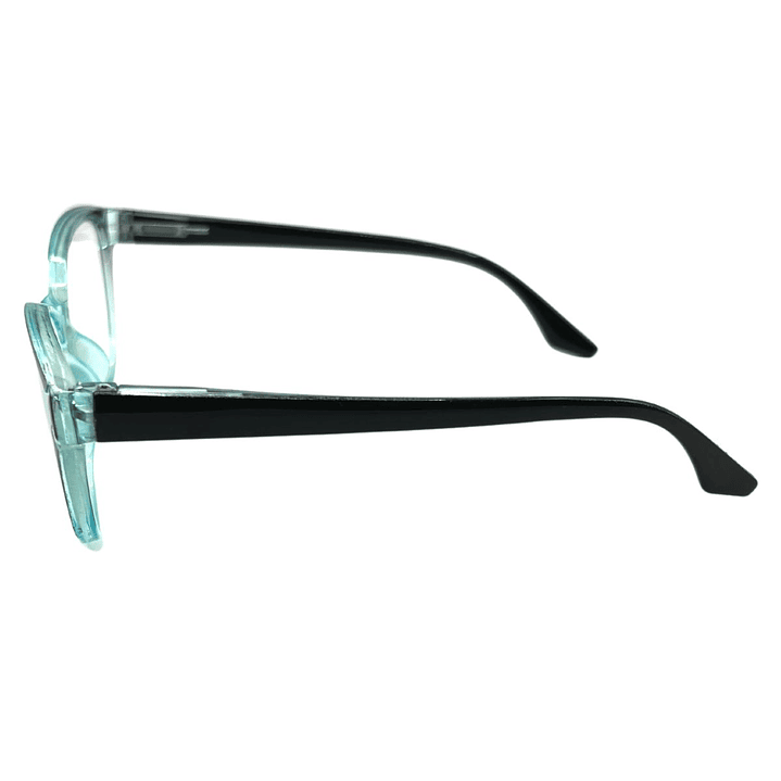 Crystaline Aqua – Lentes de Lectura Celeste Translúcido para Mujer 4