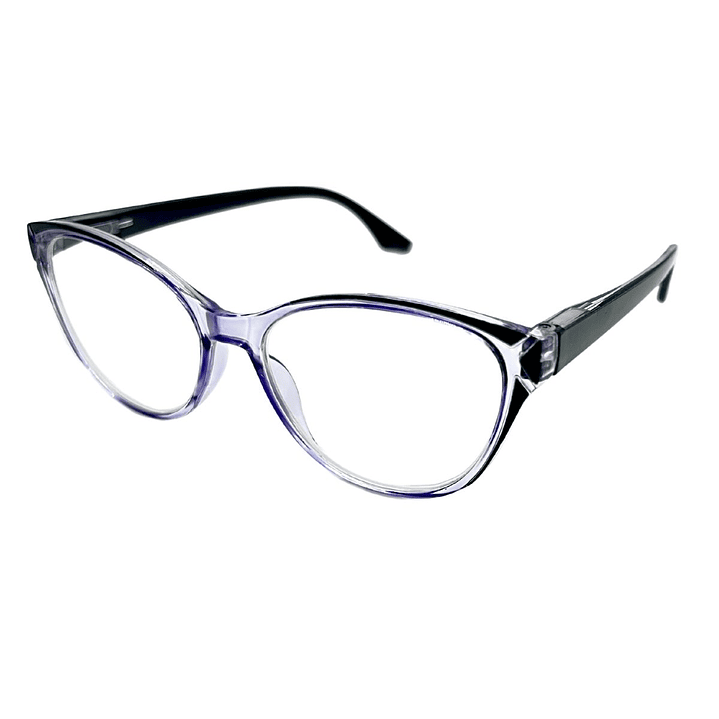 Crystaline Lilac – Lentes de Lectura Morado Translúcido para Mujer 3