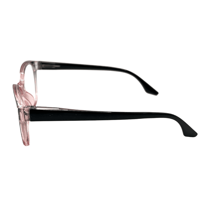 Crystaline Crimson – Lentes de Lectura Rojo Translúcido para Mujer 4