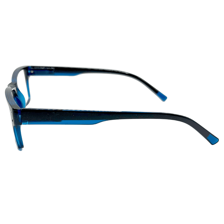Forge Cobalt – Lentes de Lectura Negro/Azul Rectangular para Hombre 3