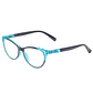 Aurora Blue Crystal – Lentes de Lectura Negro/Azul Translúcido para Mujer - Miniatura 3