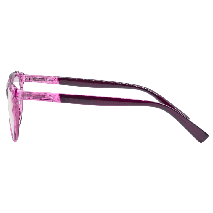 Aurora Pink Crystal – Lentes de Lectura Fucsia Translúcido para Mujer 4
