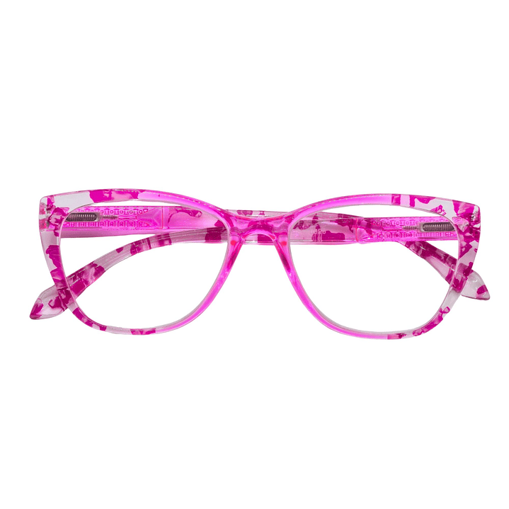 Elara Rose Marble – Lentes de Lectura Cat-Eye para Mujer con Filtro Azul 3