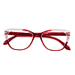 Elara Ruby Crystal – Lentes de Lectura Cat-Eye para Mujer con Filtro Azul - Miniatura 5