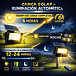 Reflector Foco Solar Led 5000w Con Panel Solar Exterior Ip66 - Miniatura 3