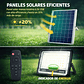 Reflector Foco Solar Led 3000w Con Panel Solar Exterior Ip66 - Miniatura 5