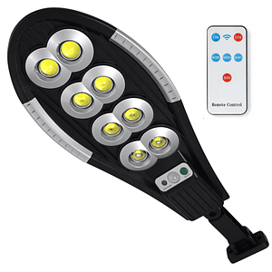 Foco Solar Led 400w Exterior Sensor Movimiento Soporte Ip66