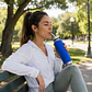 Termo Mate Acero Inoxidable 2 en 1 Botella Termica Tawo 750 Ml Azul - Miniatura 2