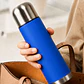 Termo Mate Acero Inoxidable 2 en 1 Botella Termica Tawo 750 Ml Azul - Miniatura 5