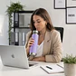 Termo Mate Acero Inoxidable 2 en 1 Botella Termica Tawo 750 Ml Morado - Miniatura 2