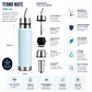 Termo Mate Acero Inoxidable 2 en 1 Botella Termica Tawo 750 Ml Morado - Miniatura 8