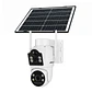 Cámara de Seguridad Exterior Solar 4G Chip SIM Doble Lente Jortan JT-9682 - Miniatura 1