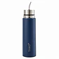 Termo Mate Autocebante Acero Inoxidable 2 en 1 Tawo 750 Ml - Azul Marino - Miniatura 3