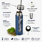 Termo Mate Autocebante Acero Inoxidable 2 en 1 Tawo 750 Ml - Azul Marino - Miniatura 5