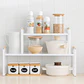 Repisa Organizadora Multiuso Estilo Nórdico Acero y Madera 34 cm - Miniatura 4