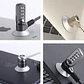 Adaptador Con Ranura De Seguridad Antirrobo Adhesivo Tablet Impresora Macbook - Miniatura 3