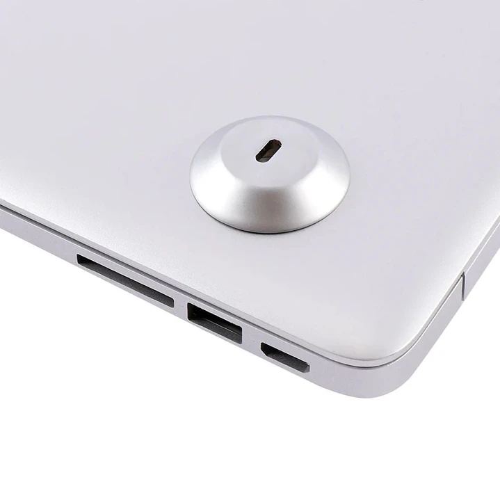 Adaptador Con Ranura De Seguridad Antirrobo Adhesivo Tablet Impresora Macbook 5