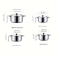 Bateria de Cocina 8 Piezas Acero Inoxidable 20 / 22 / 24 / 26 Cms - Miniatura 7