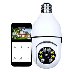 Cámara Ampolleta WiFi Full HD Visión 360° y Audio Bidireccional Jortan JT-8177