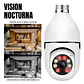 Cámara Ampolleta WiFi Full HD Visión 360° y Audio Bidireccional Jortan JT-8177 - Miniatura 4