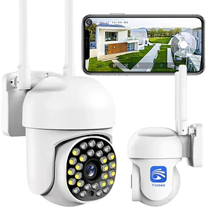 Cámara de Seguridad Exterior Full HD WiFi Visión Nocturna y Audio Bidireccional Jortan JT-8161QJ