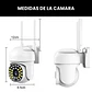 Cámara de Seguridad Exterior Full HD WiFi Visión Nocturna y Audio Bidireccional Jortan JT-8161QJ - Miniatura 7