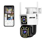 Cámara de Seguridad Exterior WiFi 4MP Doble Lente Visión Nocturna y Alarma Jortan JT-8293 - Miniatura 1