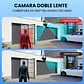 Cámara de Seguridad Exterior WiFi 4MP Doble Lente Visión Nocturna y Alarma Jortan JT-8293 - Miniatura 3