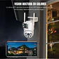 Cámara de Seguridad Exterior WiFi 4MP Doble Lente y Visión Nocturna Jortan JT-8698Pro - Miniatura 7