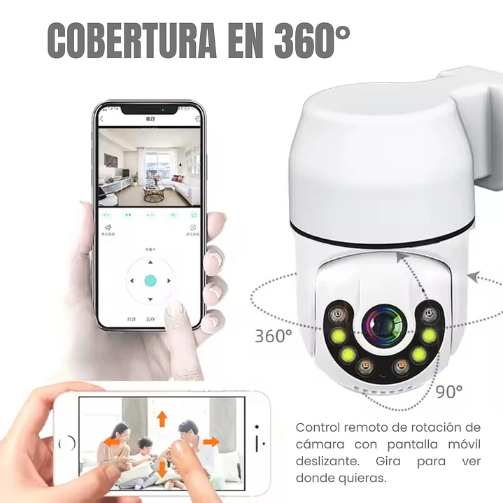 Cámara Enchufe WiFi Full HD Visión Nocturna y Audio Bidireccional Jortan JT-8178 3