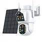 Cámara Solar WiFi 3MP Doble Lente PTZ y Visión Nocturna Jortan JT-8699T - Miniatura 1
