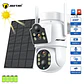 Cámara Solar WiFi 3MP Doble Lente PTZ y Visión Nocturna Jortan JT-8699T - Miniatura 2