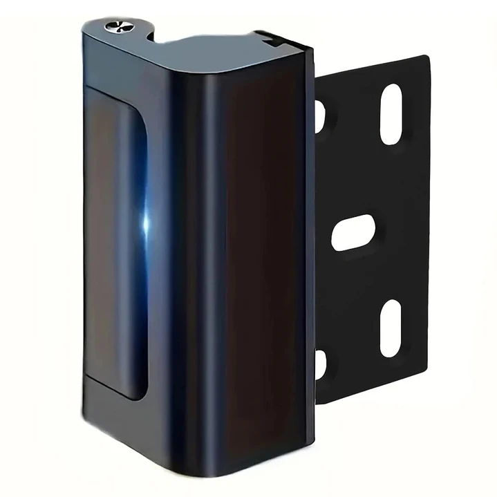 Cerradura Refuerzo Puerta Seguridad Picaporte Pestillo Puerta Principal Negro 1