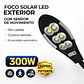 Foco Solar LED Cobra Jortan 300W con Sensor de Movimiento IP66 - Miniatura 2
