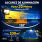 Foco Solar LED Jortan 1000W Exterior IP66 con Panel y Control Remoto - Miniatura 2