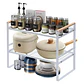 Repisa Organizadora Estilo Nórdico de 2 Niveles Blanca 54 cm - Miniatura 4