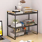 Repisa Organizadora Estilo Nórdico de 2 Niveles Negra 34 cm - Miniatura 2