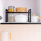Repisa Organizadora Multiuso Estilo Nórdico Negra 34 cm - Miniatura 4