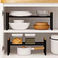 Repisa Organizadora Multiuso Estilo Nórdico Negra 34 cm - Miniatura 8