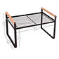 Repisa Organizadora Multiuso Estilo Nórdico Negra 34 cm - Miniatura 9