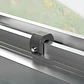Seguro antirrobo ventanas y mamparas corredizas metálicas Pack 3 Color Gris - Miniatura 2