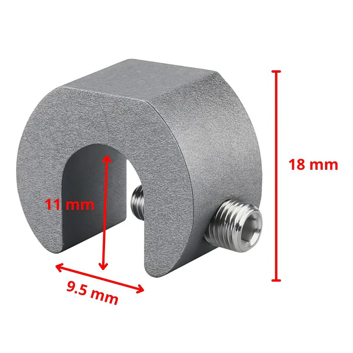 Seguro antirrobo ventanas y mamparas corredizas metálicas Pack 3 Color Gris 7