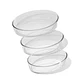 Set 3 Fuente Asadera Vidrio Refractario Para Horno Ovaladas - Miniatura 7