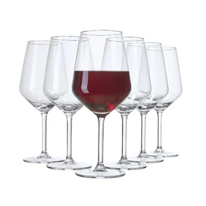 Set 6 Copas Vino Ramazotti 435ml Vidrio