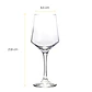 Set 6 Copas Vino Ramazotti 435ml Vidrio - Miniatura 5