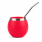 Termo Mate Acero Inoxidable 1.3 Litros Rojo + Mate y Bombilla - Miniatura 4