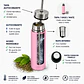 Termo Mate Autocebante Acero Inoxidable 2 en 1 Tawo 750 Ml - Rosado - Miniatura 5